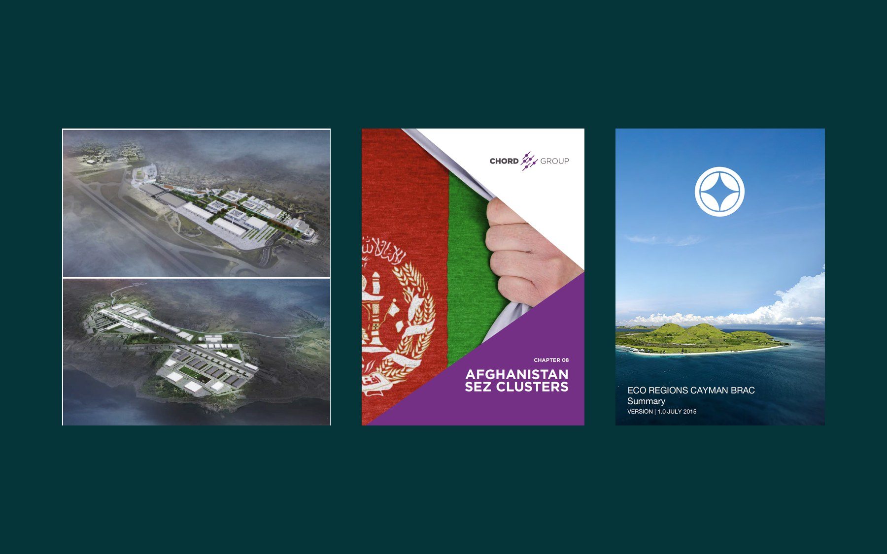 Special economic zone plans for Malta, Afghanistan and the Cayman Islands. From Chord Group's zone plans. Partner experience. Stephen Watson, Managing Partner, Chord Group, 2014 to 2018.